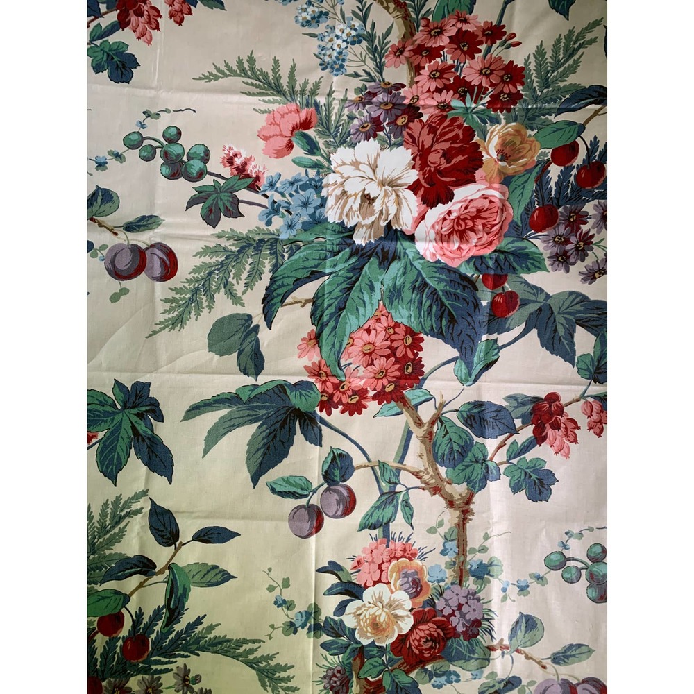 Sanderson Upholstery Fabric The Peony Tree Vintage 44" x 27"